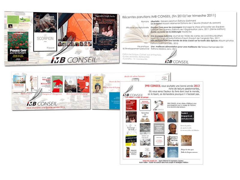 Carte de vœux faites pour IMB Conseil