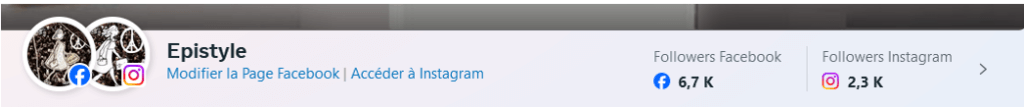 Nombre de followers de Epistyle