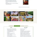 Une page "Voyage" du site de "terres voyages énergies"