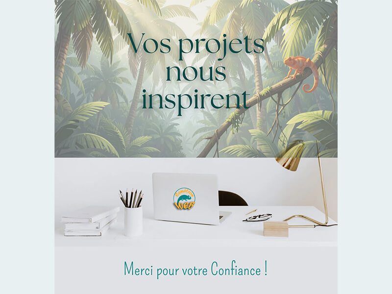 Caméléon Web remercie ses clients pour leur confiance
